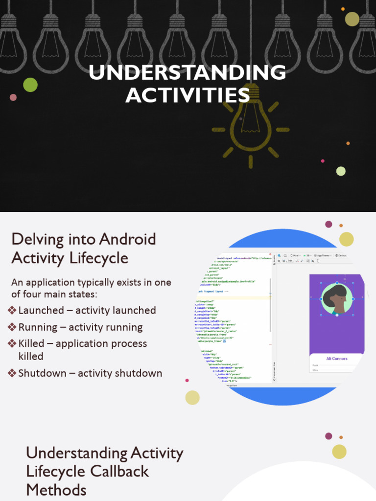 Android Activity Lifecycle Explained | PDF | Computers