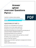 Toughest Interview Questions 1672290306