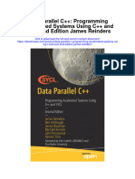 Download Data Parallel C Programming Accelerated Systems Using C And Sycl 2Nd Edition James Reinders full chapter