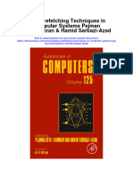 Data Prefetching Techniques in Computer Systems Pejman Lotfi Kamran Hamid Sarbazi Azad Full Chapter