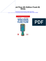 Viscous Fluid Flow 4Th Edition Frank M White All Chapter