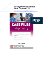 Case Files Psychiatry 6Th Edition Edition Eugene C Toy Full Chapter