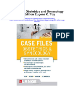 Download Case Files Obstetrics And Gynecology 5Th Edition Eugene C Toy full chapter