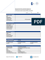 Formulario Postulación Diplomado Educacion Psicomotriz