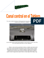 Canal Central Tablero