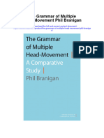 The Grammar of Multiple Head Movement Phil Branigan Full Chapter