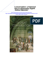 Download The Great Conversation A Historical Introduction To Philosophy Eighth Edition Melchert full chapter