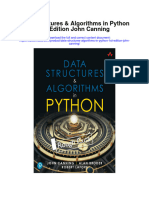 Download Data Structures Algorithms In Python 1St Edition John Canning full chapter