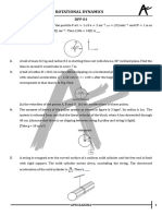 DPP - 01 - Rotational Motion