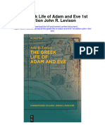 Download The Greek Life Of Adam And Eve 1St Edition John R Levison full chapter