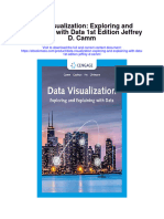 Data Visualization Exploring and Explaining With Data 1St Edition Jeffrey D Camm Full Chapter