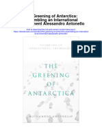 Download The Greening Of Antarctica Assembling An International Environment Alessandro Antonello full chapter