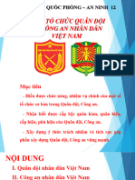 Tổ Chức QĐNDVN Và Candvn PDF