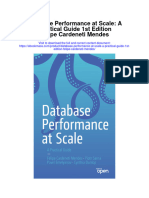 Database Performance at Scale A Practical Guide 1St Edition Felipe Cardeneti Mendes Full Chapter