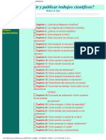 ¿Cómo Escribir y Publicar Trabajos Científicos?