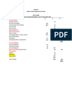 Balance Sheet (LIST)