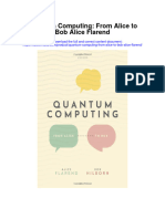 Quantum Computing From Alice To Bob Alice Flarend All Chapter