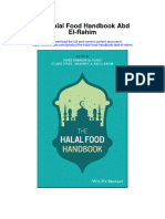Download The Halal Food Handbook Abd El Rahim full chapter