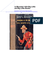 Men of The Mounted 1934 Big Little Book Big Little Books Full Chapter