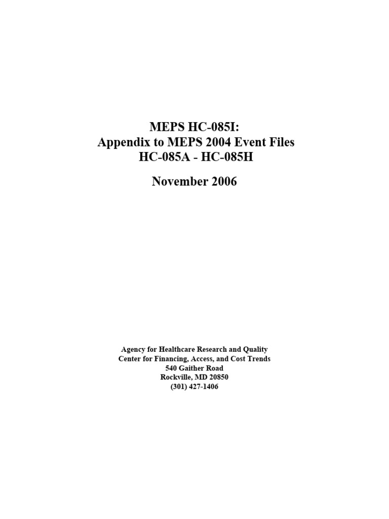 Attached Appendix Document | PDF | Survey Methodology | Sampling ...