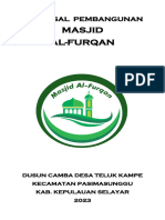 PROPOSAL PEMBANGUNAN Masjid Al-Furqan 2023