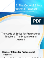 Chapter 3 the Teaching Profession