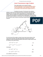 The Classical Transmission Angle Problem