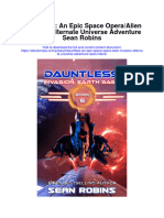 Dauntless An Epic Space Opera Alien Invasion Alternate Universe Adventure Sean Robins Full Chapter
