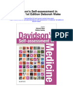 Davidsons Self Assessment in Medicine 1St Edition Deborah Wake Full Chapter