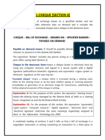 Negotiable Instruments Act Notes Part 2