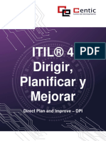 ITIL® 4 Dirigir, Planificar y Mejorar — DPI