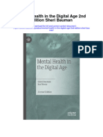 Mental Health in The Digital Age 2Nd Edition Sheri Bauman Full Chapter