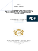 Tahap 1 Proposal Penelitian: PGSD, FKIP Universitas Quality PGSD, FKIP Universitas Quality
