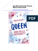 Queen High Hills University French Edition Farah Anah All Chapter