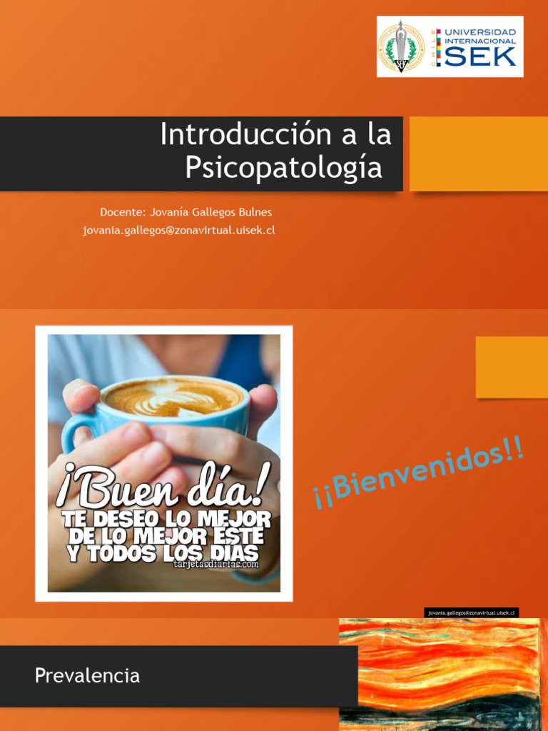 Introducción a la Psicopatología Mental | PDF | Trastorno mental ...