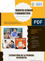 Clase 3 - Entrevista Clinica y diagnostico - Psicopatología I SEK