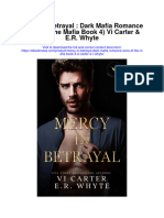 Mercy in Betrayal Dark Mafia Romance Sons of The Mafia Book 4 Vi Carter E R Whyte Full Chapter