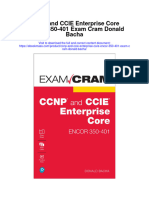 CCNP and Ccie Enterprise Core Encor 350 401 Exam Cram Donald Bacha Full Chapter