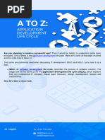 Application Development Life Cycle - A To Z