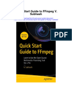 Download Quick Start Guide To Ffmpeg V Subhash all chapter