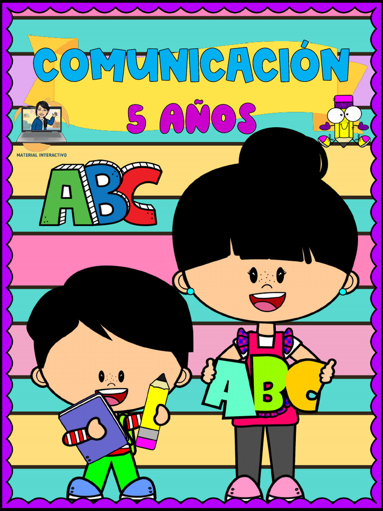 Comunicación Inicial para Niños 5 Años | PDF | Sílaba | Oración ...
