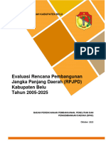 Narasi Evaluasi RPJPD Kab Belu 2005 2025