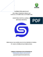 Laporan Pelatihan-Teknisi K3 Perancah