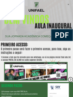 Aula Inaugural 2023.2