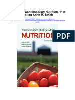 Wardlaws Contemporary Nutrition 11St Edition Anne M Smith All Chapter