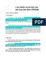 3 - Đặc điểm tự nhiên và xã hội của tiểu vùng văn hóa Sài Gòn-TPHCM