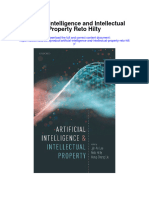Artificial Intelligence and Intellectual Property Reto Hilty Full Chapter