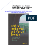 Artificial Intelligence and Human Evolution Contextualizing Ai in Human History 1St Edition Ameet Joshi Full Chapter