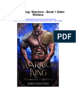 Warrior King Warriors Book 1 Eden Winters All Chapter