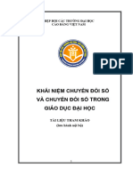 Khái Niệm Chuyển Đổi Số Và Chuyển Đổi Số Trong Giáo Dục Đại Học